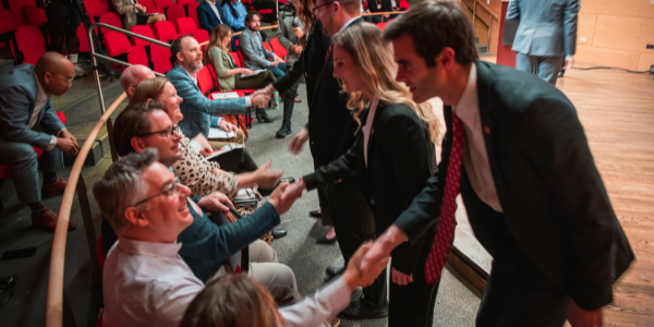 graduate students at ideacorps finals